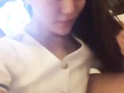 制服  黑丝  美女露脸自拍