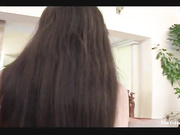 Hungry mouth in her ass and pussy