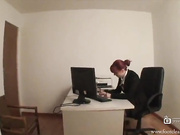 女考官让我舔她的脚