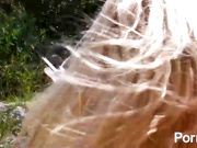 Blonde French girl wants guitarist's cum so badly