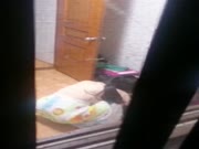 非常淡定的哥们窗外偷拍有气质超漂亮女闺蜜2人的居家私生活 身材好奶子又白又大