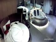 豪华套房偷拍-白嫩漂亮的短发美女和男友啪啪时没一会男的就射了,看美女的表情好像很不满意,太浪费了!.