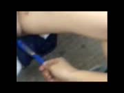 高中生插笔门 宿舍里把笔插进自己的小逼中自慰