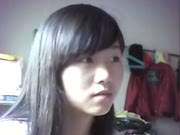 清純小美眉跟我視訊聊天被我骗了脱衣服