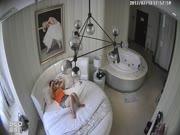 酒店TP氣質美少婦和戰鬥力超強的胖領導偷情.