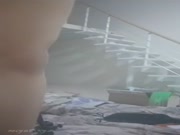 大眼鏡辍學清純小太妹和害羞小男友造愛值播,內謝濃精
