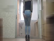 哇！哇！牛仔裤极致诱惑极致诱惑