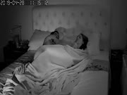 居家攝像頭黑客破解拍攝到的超級巨乳豐滿少婦與老公瘋狂愛愛 翹臀後入猛插幹得表情銷魂 原版高清