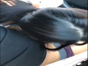 富二代开着豪车宝马约会纹身气质美少妇玩车震高端玩法吃跳跳糖口嗨爽的男主呻吟口爆