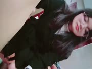 最新百度云泄密流出看似乖乖女的贵州师范学院刘X娟带着作业本和社会混混男友开房方言对白