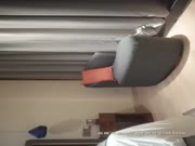 【老王全国探花】酒店约了个颜值不错红衣妹子，换上情趣装沙发口交69猛操呻吟诱人