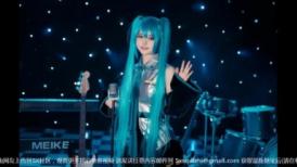 稚气萝姬 萌新推特00后露脸网红美少女▌白莉爱吃巧克力▌Cos初音未来 香艳酥乳粉嫩白虎演唱会
