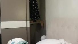 170CM模特身材御姐！难得小奶狗炮友操逼！足交跳蛋自慰，骑在身上很主动，小伙驾驭不了