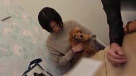 FC2 3129172 【個人】黒髪ショートの犬好き新妻。愛犬の散歩中に捕まえ新婚宅まで押し入りペットも気にせず中出し制裁