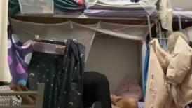 “别射~出去~不行~戴套”对白刺激 医院宿舍内强上短发护士妹~按倒上亲下抠来感觉扒光下体进入猛搞偸偸内射无水原档