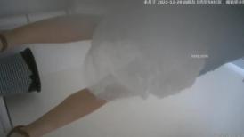 科技园女厕蹲守白裙尖高跟眼镜美女,性感的长腿和肥美嫩穴真馋人