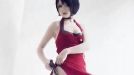 高端ACG业界女神爆机少女▌喵小吉▌经典Cos《生化危机》艾达王赤裸诱惑 性感小逼逼待茎插入