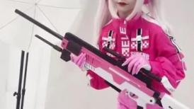 极品Cos爆机少女『喵小吉』四月新作《激情爱丽丝》妄想少女爆乳性爱女战士 超清4K