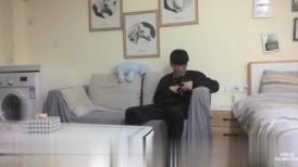 3P极品外围空姐，情趣黑丝前后夹击好淫荡