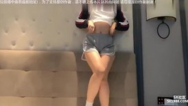 刚放暑假的女高学妹 憋了好久终于可以任意放肆了 运动短裤平底帆布鞋尽是青春的味道 年轻就是好