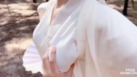 极品清纯校花汉服 唯美清纯小仙女 坚挺白嫩美乳 超级粉嫩小蝴蝶无套爆肏虚脱 剧烈反差