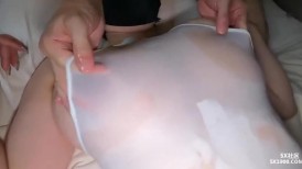 天然巨乳美眉 被无套输出 奶子哗哗 白浆四溢 内射 这对大奶子太性感太诱惑了