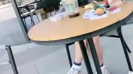 奥射特大奶淫荡骚女洗手间自慰户外勾搭小哥，跳蛋震动撩小哥哥厕所口交后入啪啪