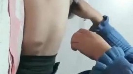 胡同老院子 · 大哥前来口爆场，便宜实惠，少妇的口活也是溜得很！