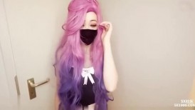 YuzuKitty柚子猫,淫荡美女上司，白丝足交勾引诱惑