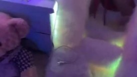 【萝莉】后入肛交内射双马尾小萝莉!对着镜子让小萝莉帮我口交!