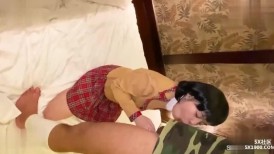 FC2 4190580 【素人コスプレ個撮】可愛い**子がAK●に似ていたので、本物のコスプレさせて楽しんだ時の映像です。