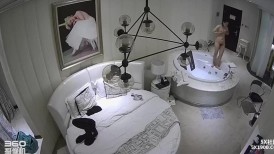 《监控破解》偷窥中年领导和美女下属酒店开房啪啪啪