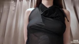 FC2 4222683 【パジャマ★モナシ】パジャマdeおじゃま♥ユカリさんと黒の超スケスケエロパジャマで3Pしちゃいました♥巨チン2本が小ぶり美マンを襲う♥イキまくった後は濃厚中出しだよ♥