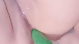 [原創錄制](no_sex)20240112_白虎黄瓜自慰