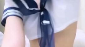 学生制服红唇妹妹！新人下海收费房！按摩器震穴假屌插嘴，开档黑丝跳蛋塞入，极度淫骚