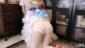 极品清纯美少女〖铃木美咲〗神里绫华 花时来信，性感美腿 少女白丝 玲珑小脚榨精 清纯反差