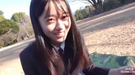 清纯制服学生妹吃鸡啪啪 初撮影学习委員 小娇乳小粉穴 先在停车场口爆 再回房满满玩弄鲍鱼