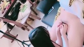 高颜值极品尤物全程露脸被猴哥玩弄，八戒在一边看着流口水，口交大鸡巴，多体位爆草蹂躏，表情好骚呻吟可射