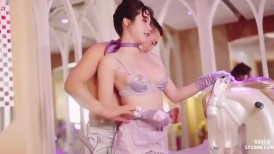 梦幻劲爆身材酥乳女神《辛尤里》AV棒调教潮吹N次 粉嫩白虎蜜穴 肉棒爆艹汁液泛滥 内射女神