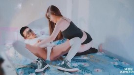 【唯美猎奇】上海第四爱情侣,OF调教私拍 训练男朋友成为真正的母狗奴隶【第二弹】