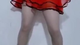 人妻、轻熟女、大奶肥臀控必备！曾火爆全网的优酷热舞阿姨【梅姐】定制私拍，黑丝肉丝各种情趣露奶露阴骚摇挑逗1