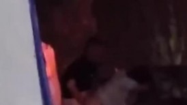 【某某门事件】第217弹 呼伦贝尔阿荣旗 一情侣在翻斗车野战被偷拍曝光，野战就是爽呀！