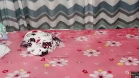 气质尤物女神美少女，外表清纯甜美，黑丝美腿，翘起屁股求操，3P激情名场面，双吊轮流吸吮，前后夹击爆操