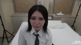 FC2 4538147 【人生第一次中出/F罩杯素人美女（22）】经验丰富的人数=男友的认真亮丽美！第一次中出，用她最擅长的最好的口交让鸡巴变得僵硬！ 043