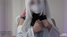 FC2 4558988 [神乳 Cosplay 分布] Vtuber 白神 Fuoki 传奇 Icup Saho-chan，幸福 Cosplay-1
