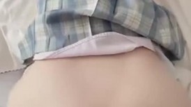 天花板级清纯白虎女神【米胡桃】 白丝JK一线天白虎美穴清纯少女 被大鸡巴爸爸无套爆操，小母狗体验大肉棒的快感