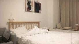 温柔气质小姐姐约到酒店穿上情趣黑丝，触感很爽，鸡巴硬硬的，妹子口交吞吸呼噜，过瘾后骑乘肉棒浪吟【水印】