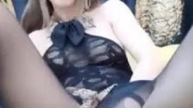 最爱的风骚少妇杨晨晨，露脸黑丝情趣坐在男主脸上让她舔逼真骚，JQ口活大鸡巴，被男主爆草抽插直接内射