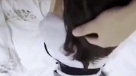 灰丝高跟美眉爆操吞精 被爸爸的鸡吧操的妹妹 要死了 被操死了 心灵和身体上的双重刺激