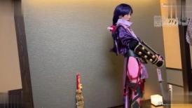 FC2 3206312 【FGO源義経】ハメ撮りにハマった個撮女子サリーさん。カメコ仲間に連れられ温泉旅館でコスプレ中出しハメ撮り。遂に生中懇願するまでスケベに！ [有]
